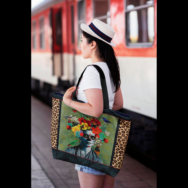 "Frida Loves Leopard Print"