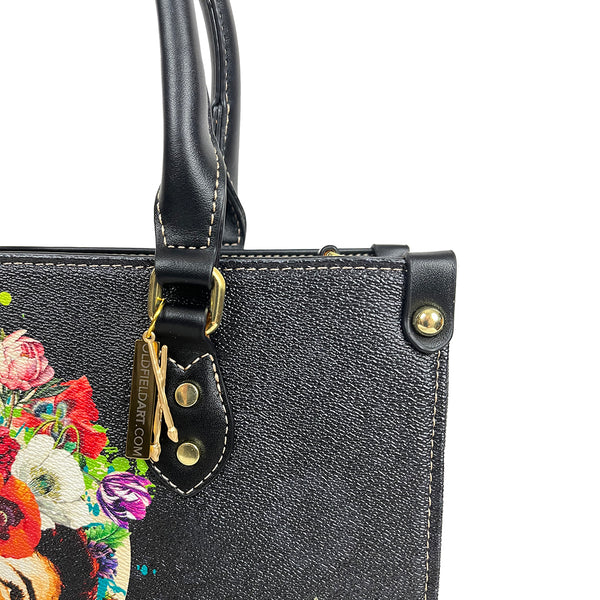 "A Little Bird Told Me" Leather Handbag