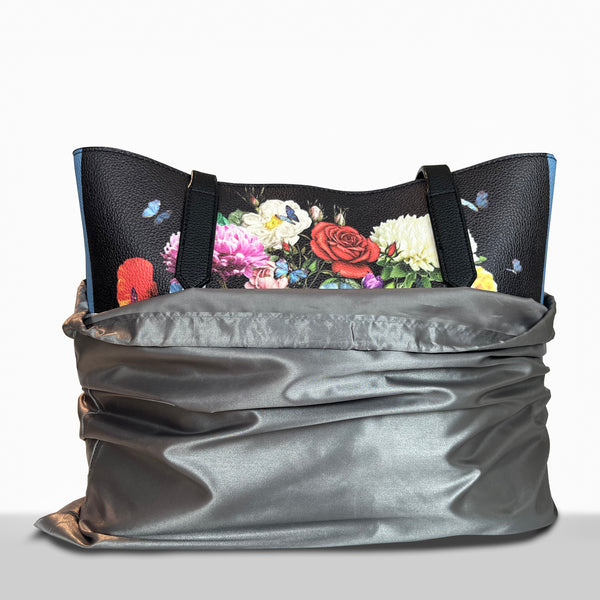 "Audrey's Garden" Leather Tote