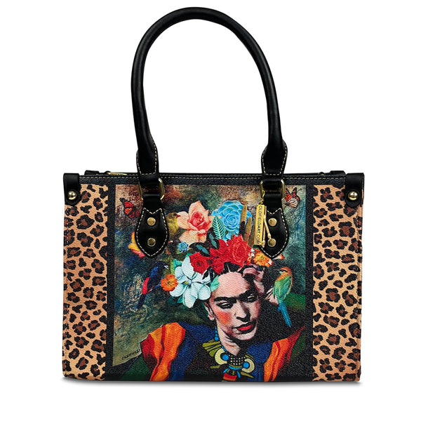 "For the Love of Frida" Leather Handbag