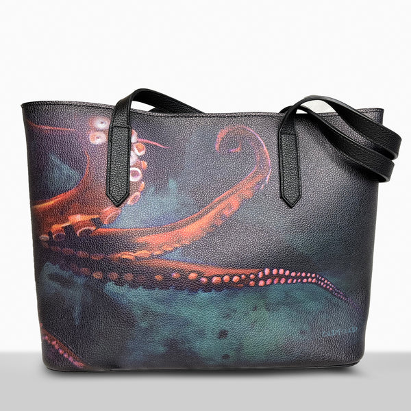 "Tentacle-licious" Leather Tote