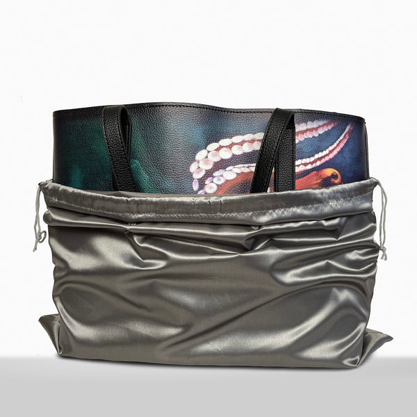 "Tentacle-licious" Leather Tote